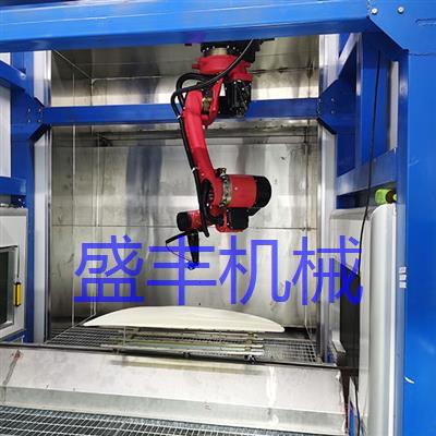 汽車(chē)導(dǎo)流板機(jī)器人噴涂設(shè)備工藝流程