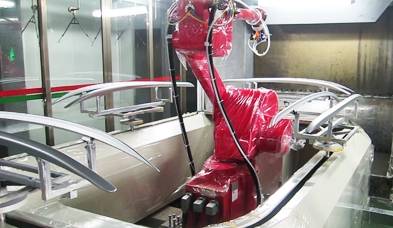 汽車配件涂裝生產(chǎn)線|汽車行李架涂裝設備-盛豐涂裝生產(chǎn)線